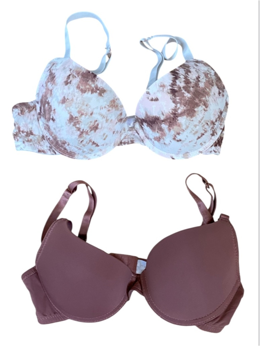 DANSKIN Intimates Set Of Two Bras Size 34B